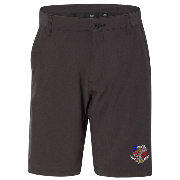 Burnside - Hybrid Stretch Shorts - Embroidered Logo Burnside - Hybrid Stretch Shorts - Embroidered Logo Thumbnail