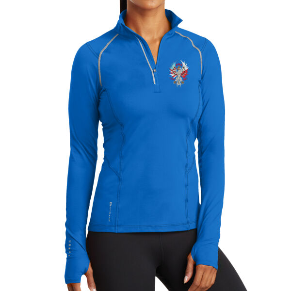 OGIO® ENDURANCE Ladies Nexus 1/4-Zip Pullover - Printed Logo OGIO® ENDURANCE Ladies Nexus 1/4-Zip Pullover - Printed Logo Thumbnail