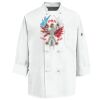 Eight Knot Button Chef Coat with Thermometer Pocket Thumbnail