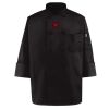 Black Knot Button Chef Coat Thumbnail