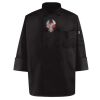 Black Knot Button Chef Coat Thumbnail